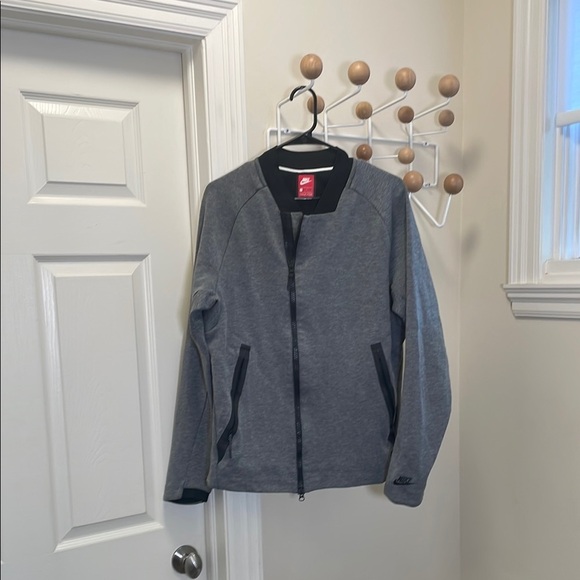 Nike Other - Nike Athletic Tech Gray Lightweight Shirt Jacket Modern Athletic Style L